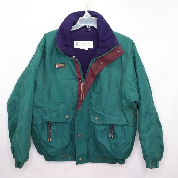 Vintage New Columbia Arapaho Parka Jacket Green